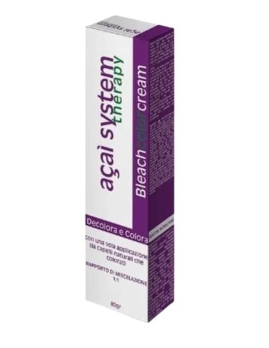 Retrò Professional Acai System Bleach Color cream decolora e colora copper blonde 80 g