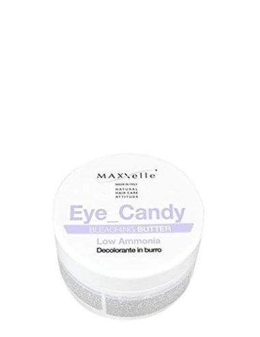 Maxxelle Eye_candy - Decolorante in burro per capelli a ridotto contenuto di ammonica per schiariture fino ad 8 toni (220 g)