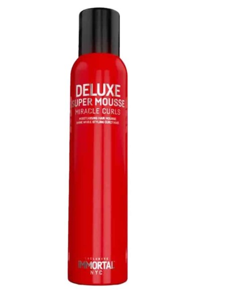 Immortal Deluxe Super Mousse miracle curl & wavy hair 300 ml