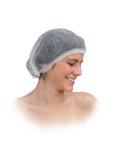 Cuffia monouso tnt clip confezione 100 pz