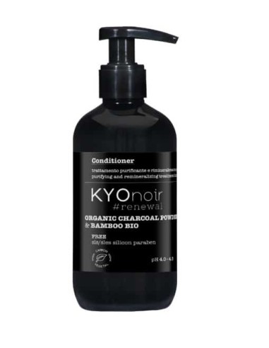 Kyo Conditioner Kionoir con Polvere di carbone vegetale ed estratto di bambù biologico 250 ml