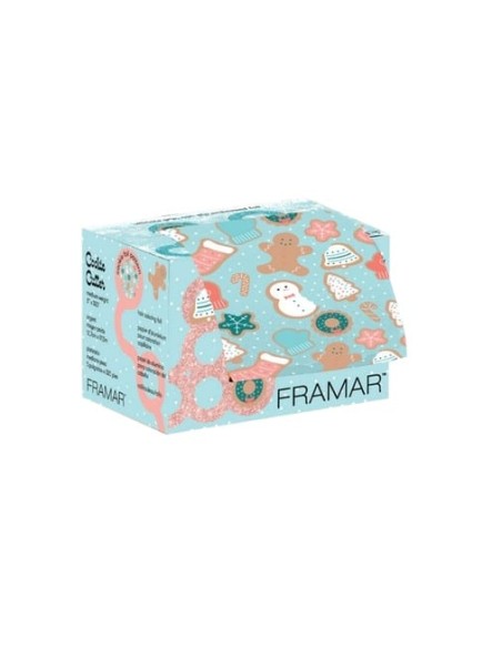 Framar Embossed Roll Medium Cookie cutter alluminio per meches 97,5 mt