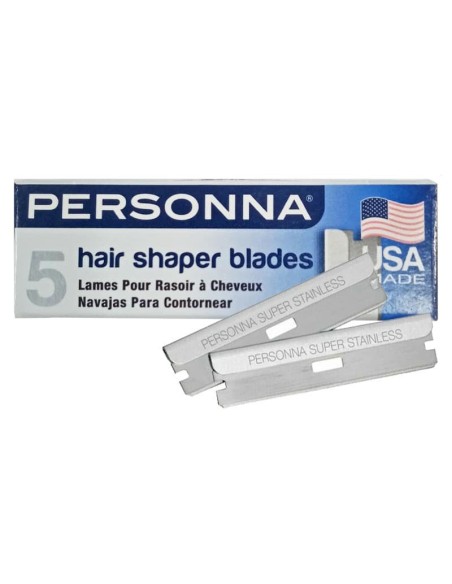 Personna Hair Shaper Blades Lame per sfilzino 5 pz