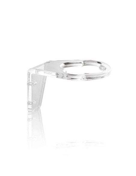 Xanitalia Pro Porta asciugacapelli in acrilico da parete ø 6 cm