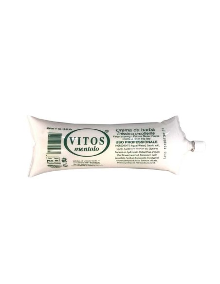 Vitos Crema da barba finissima emoliente 500 ml mentolo