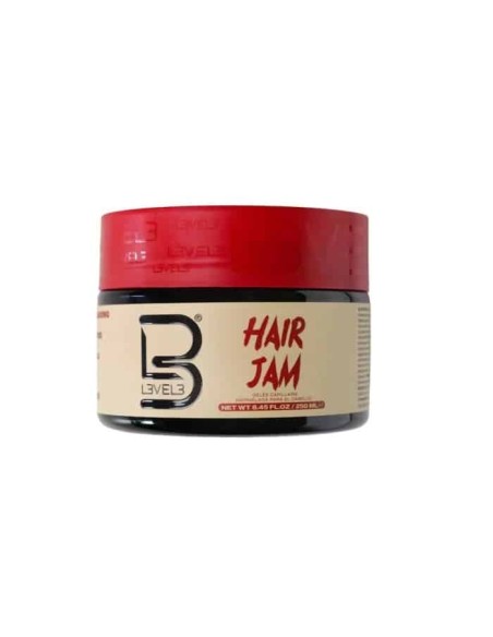 L3VEL3 Hair Jam - Gel per capelli flessibile a effetto aticrespo 250 ml