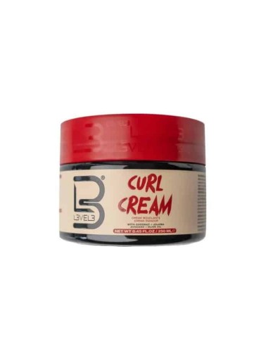 L3VEL3 Curl Cream 250 ml - Crema per capelli ricci senza risciacquo