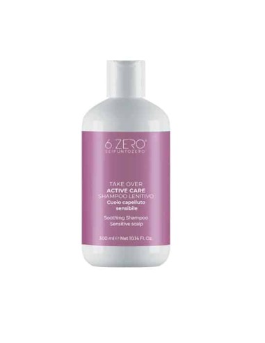 6.ZERO Take Over Active Care shampoo lenitivo 300 ml