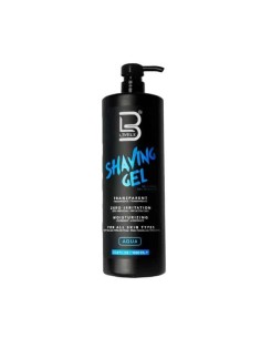 L3VEL3 Shaving Gel aqua - gel da rasatura trasparente 1000 ml