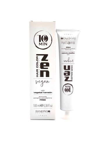 Sinergy Cosmetics Zen Professional Hair Color 10 minuti vegan tintura senza ammoniaca e PPD 100 ml 7.6 Biondo Rosso