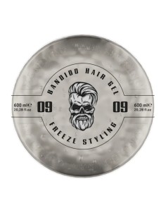 Bandido Hair Gel freeze styling grey 09 600 g