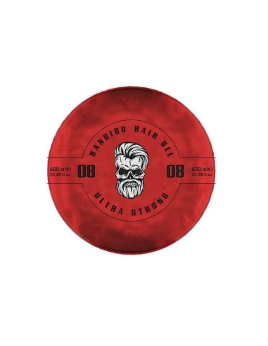 Bandido Hair Gel ultra strong red 08 600 g