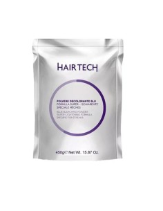 Hair Tech Polvere decolorante blu formula super schiarete 450 g