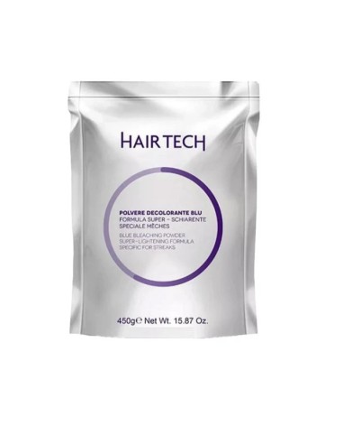 Hair Tech Polvere decolorante blu formula super schiarete 450 g