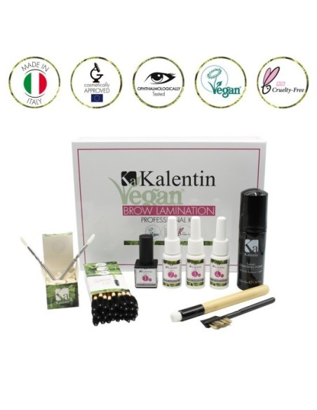 Kalentin Kit laminazione-tinta sopracciglia (30 applicazioni)