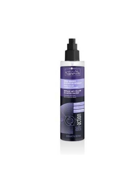 Hair Company Inimitable Blonde Spray bifasico ricostruttore antigiallo 200 ml