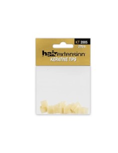 She Keratine Tips - Cheratina di ricambio biondo chiaro per extension 25 pz