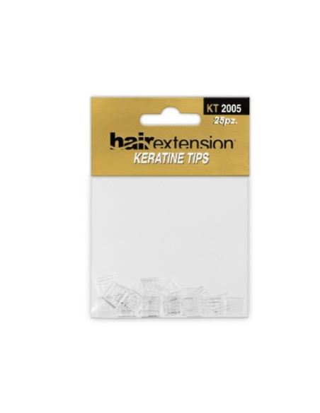 She Keratine Tips - Cheratina di ricambio trasparente per extension 25 pz
