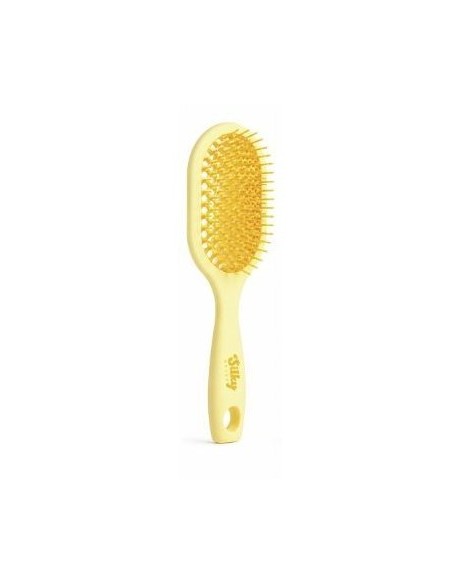 Labor Pro Silky Brush Spazzola ventilata districante per capelli asciutti e bagnati - lemon drop