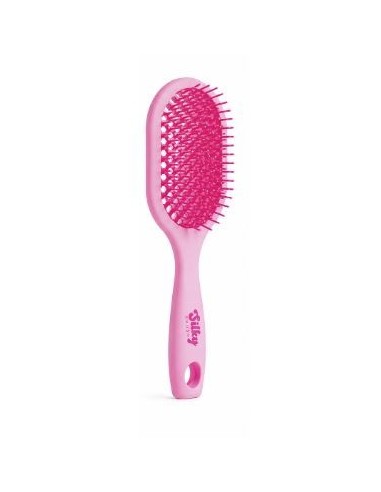 Labor Pro Silky Brush Spazzola ventilata districante per capelli asciutti e bagnati - rasberry rush