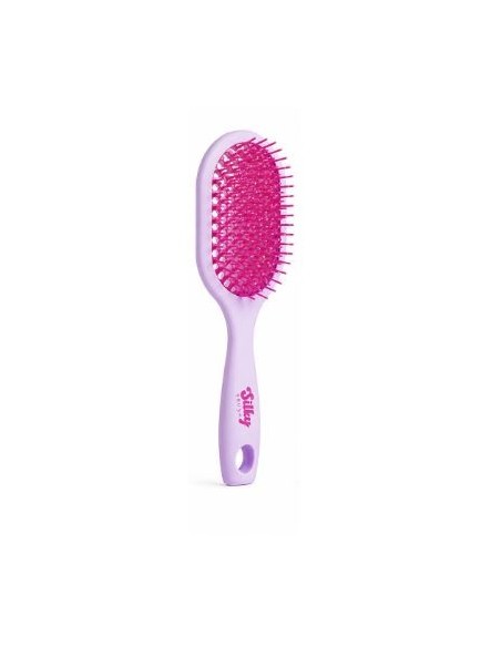 Labor Pro Silky Brush Spazzola ventilata districante per capelli asciutti e bagnati - berry bloom