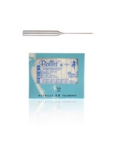 Ballet Aghi k3 inox isolati per elettroepilazione 0.075 mm 10 pz