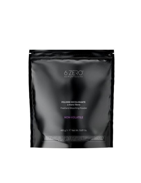 6.ZERO Polvere decolorante a mano libera non volatile 450 g