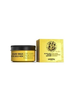 Immortal Beard Wax - Cera da barba con formula a tenuta flessibile 50 ml