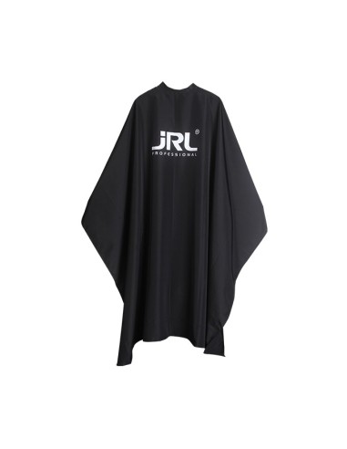 Jrl Professional Mantella taglio barber nera con colletto elastico e chiusura a gancio 135 x 150 cm