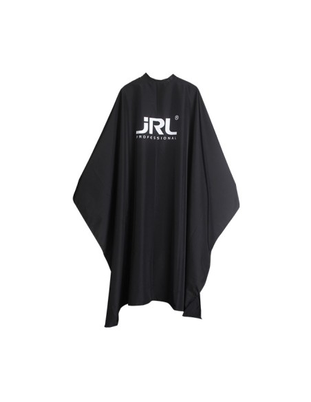 Jrl Professional Mantella taglio barber nera con colletto elastico e chiusura a gancio 135 x 150 cm