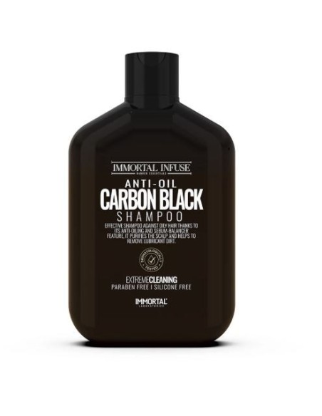 Immortal Carbon Black Anti oil shampoo 500 ml