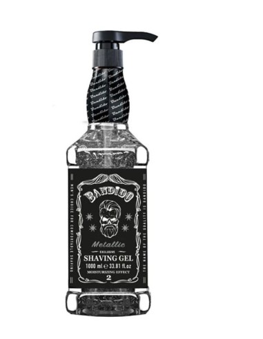 Bandido Shaving Gel metallic clear 1000 ml