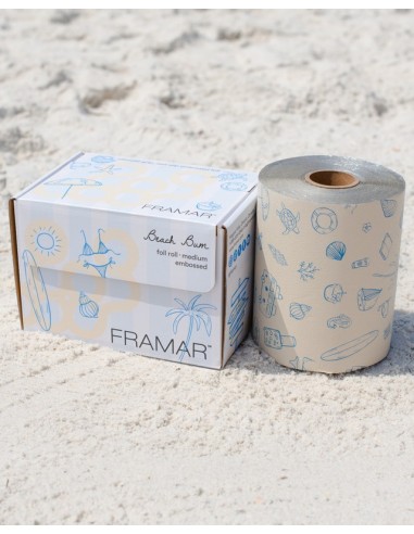 Framar Embossed Roll Beach Bum alluminio per meches 97,5 mt