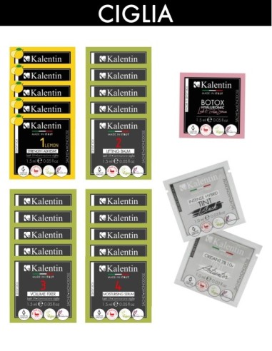 Kalentin Una lash - 20 bustine monodose + lemon