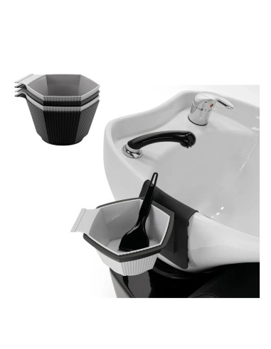 Xanitalia Pro Salon Toning Station Kit ciotole colore agganciabili direttamente al lavello