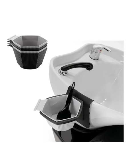 Xanitalia Pro Salon Toning Station Kit ciotole colore agganciabili direttamente al lavello