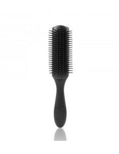 Xanitalia Pro Spazzola districante per capelli ricci con cuscino nero in silicone 7 file