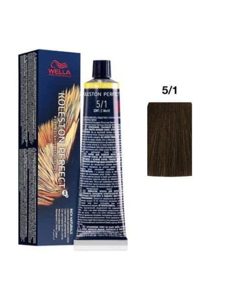 5/1 Castano Chiaro Cenere Wella Koleston Perfect Me + Rich Naturals 60 ml