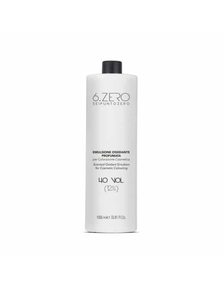 6.ZERO Emulsione ossidante profumata 40 vol (12%) 1000 ml