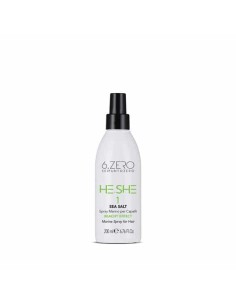 6.ZERO He.she Sea Salt Spray marino per capelli effetto spiaggia 200 ml