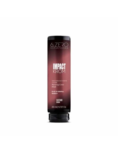 6.ZERO Impact Krom Maschera ravviva colore 200 ml castano