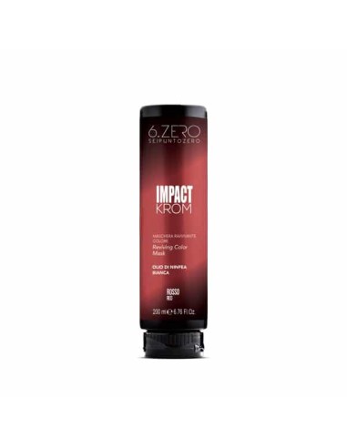 6.ZERO Impact Krom Maschera ravviva colore 200 ml rosso