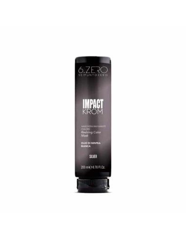 6.ZERO Impact Krom Maschera ravviva colore 200 ml silver