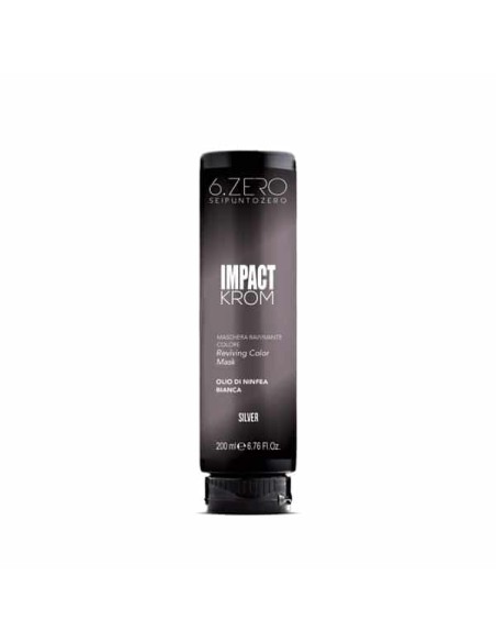 6.ZERO Impact Krom Maschera ravviva colore 200 ml silver