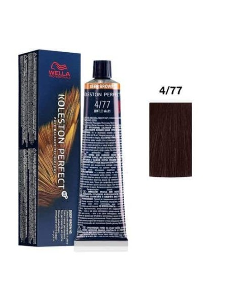 4/77 Castano Medio Sabbia Intenso Wella Koleston Perfect Me + Deep Browns 60 ml