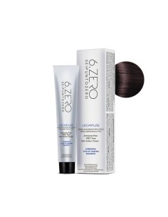 6.ZERO Krompure 4.76 Castano Marrone Rosso No Ammoniaca 100 ml