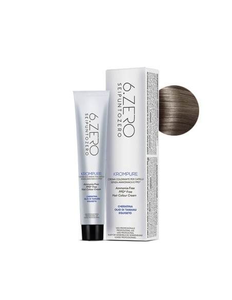 6.ZERO Krompure 7.1 Biondo Medio Cenere 100 ml No Ammoniaca