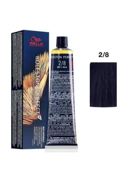 2/8 Nero Blu Wella Koleston Perfect Me + Rich Naturals 60 ml