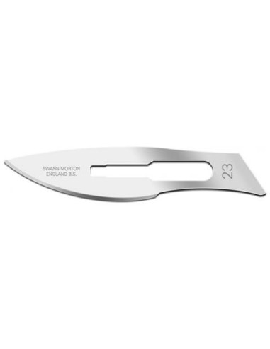 Swann-Morton Lame bisturi surgical blades n 23 100 pz