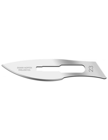 Swann-Morton Lame bisturi surgical blades n 23 100 pz